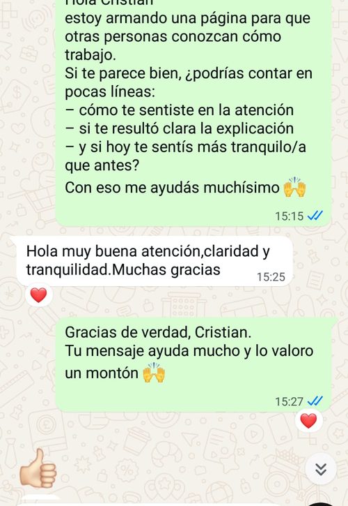 Testimonio de Cristian
